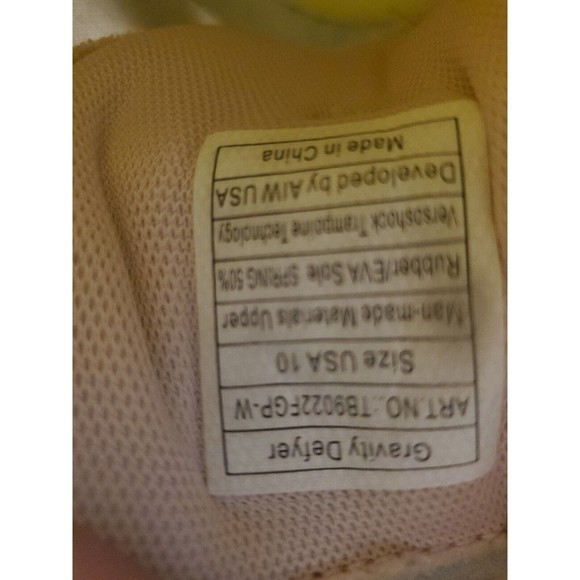 Gravity Defyer Gdefyer Women's ION Sneaker Size 10 Pink Gray Lace Up Athleisure - Picture 6 of 11